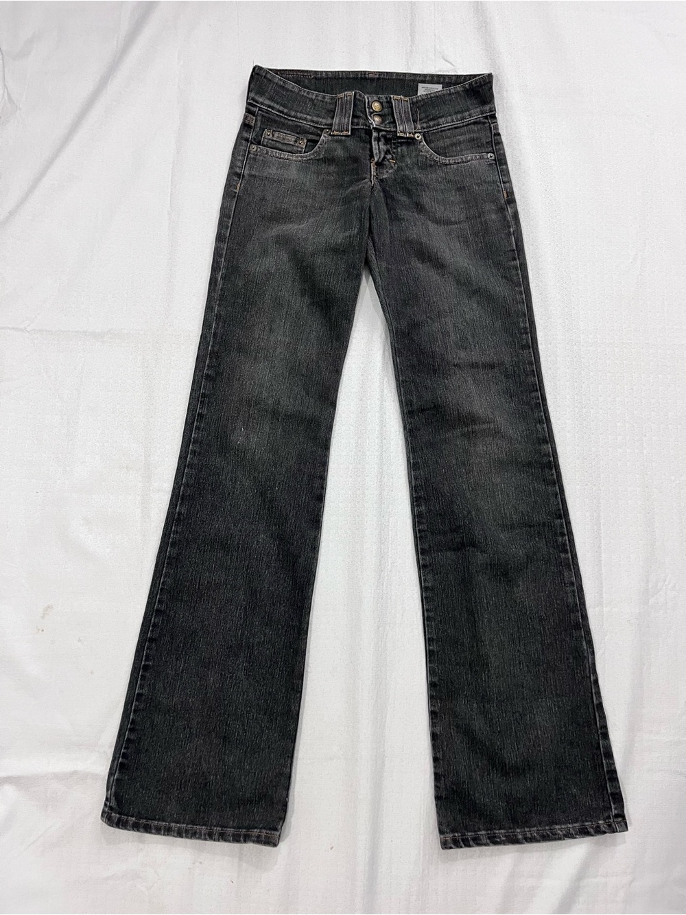 Silver Stone ladies Black Flare/Wide leg Jeans size 5